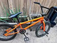 capix rail bmx 20” bike - orange