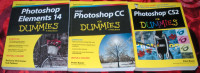 Photoshop for Dummies 3 lot - Elements 14/CC/CS22