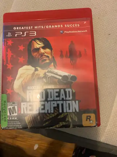 Red dead redemption ps3 game with 