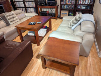 Coffee table set solid wood