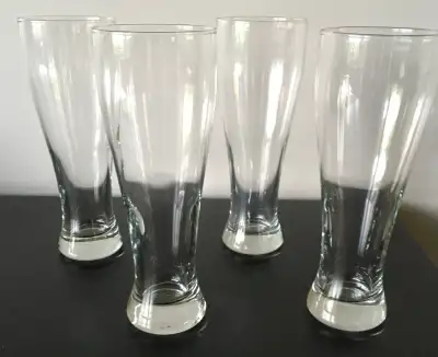 PILSNER DRAFT BEER GLASSES (4), View more