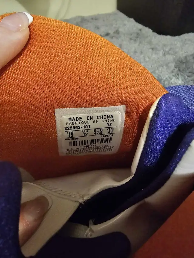Air Jordan 6 Rings Phoenix Suns MVP 2008 Sneakers in Men's Shoes in Markham / York Region - Image 9