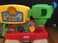 SALE - Little Tikes preschool cause and effects workbench