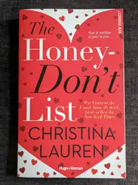 Christina Lauren The Honey don't list New romance français 