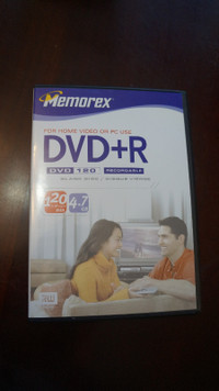 DVD'S  -  MEMOREX BLANK