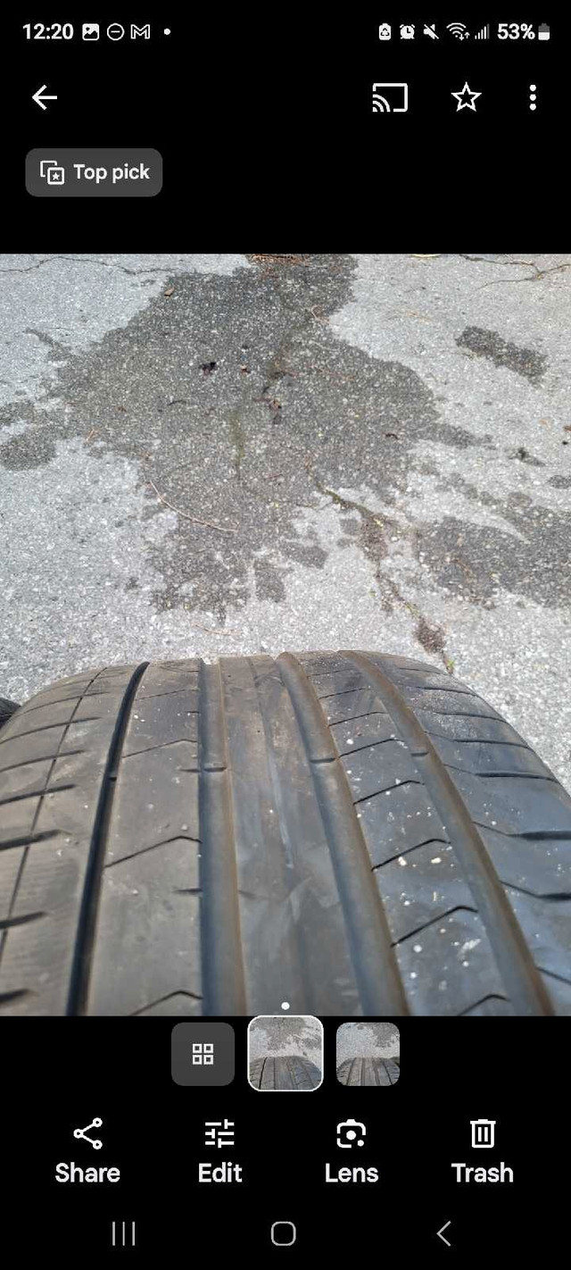 2x 315/35R21 Pirelli P-Zero tires  in Tires & Rims in City of Toronto - Image 4