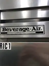 Beverage Air 6 door fridge