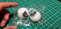 Balls of Fury ping pong balls