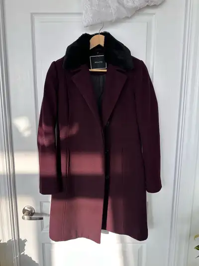 RW maroon coat jacket , View more