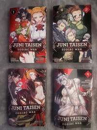 Juni Taisen Zodiac War Volumes 1-4