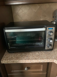 Toast oven and cooking 