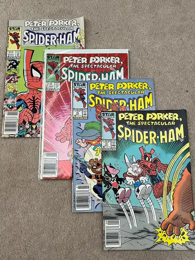 VF condition The beginnings of the Spider-Ham character from the “Spider-Verse” movies!