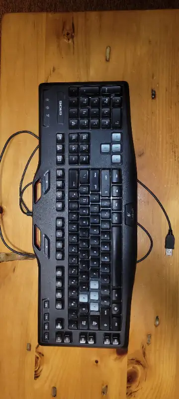 Gaming keyboard w/ usb hookup. Great condition just needs a good home. https://www.amazon.ca/Logitec...