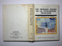 BORDAD-GRANDE ÉTAPES CIVILISATION FRANÇAISE-LIVRE/BOOK (C025)