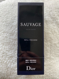 Brand New Dior Sauvage Eau De Toilette Refill Bottle