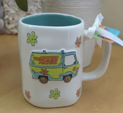 Rae Dunn Scooby Doo Mug beware of ghosts Brand New , View more
