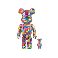 2018 BEARBRICK X DYLAN'S CANDY BAR 400% &amp; 100% - BNIB