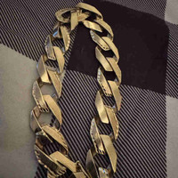 Cuban 10K Gold Bracelet 