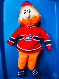 Official License by NHL Tricolor Youppi Mascot Canadiens de Mont
