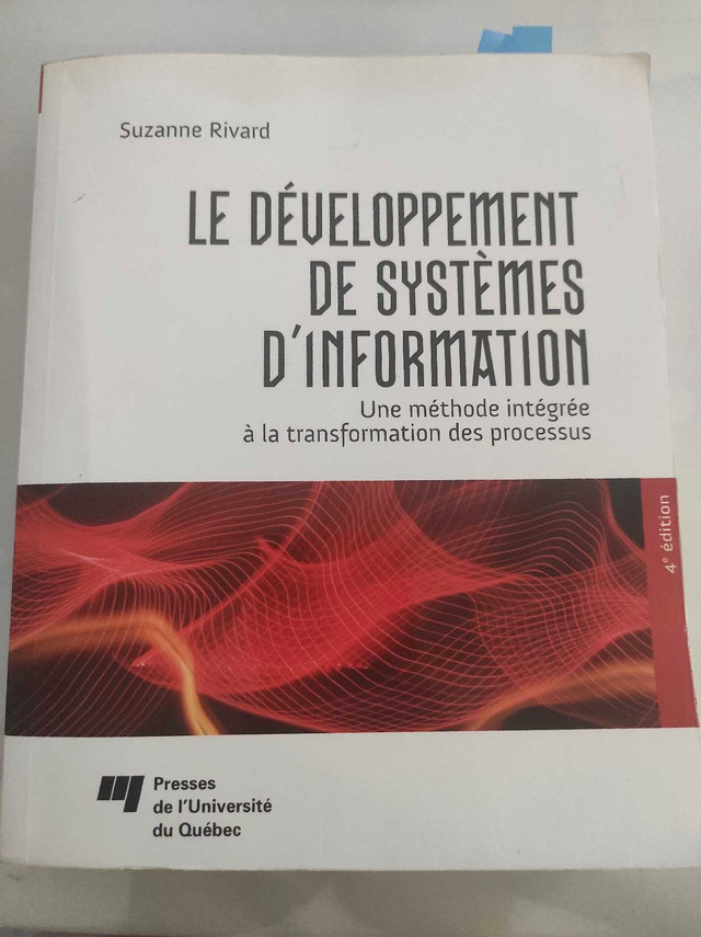 Le développement de systèmes d'information  dans Manuels  à Ville de Montréal
