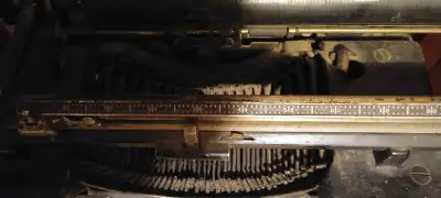 Own a piece of history with this vintage Remington Typewriter! This classic machine is a beautiful r...