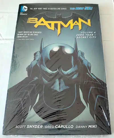 BATMAN VOLUME 4 ZERO YEAR SECRET CITY DC COMIC BOOK, View more