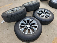 17. All Season 2022 GMC Sierra / Chevy Silverado OEM rims tires