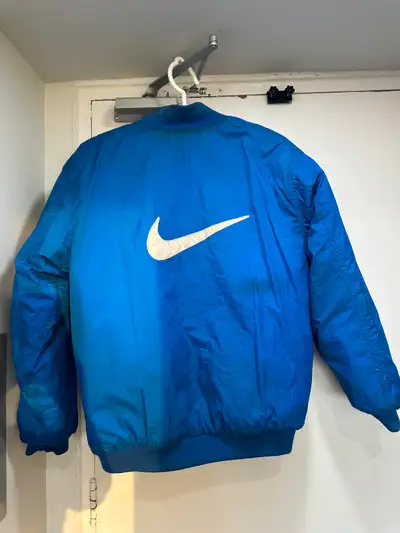 Nike vintage reversible bomber jacket XL, View more