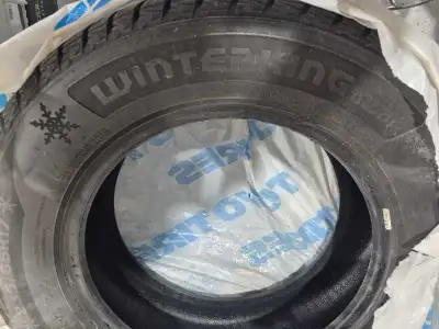 Set of 4. Like new winter tires. Came off van that broke down. Need gone asap. If the ad is up, it's...
