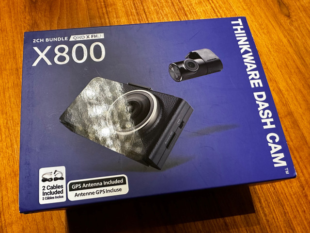 Thinkware X800 Dash Cam & Rear Camera Bundle 100% NEW in Cameras & Camcorders in City of Toronto