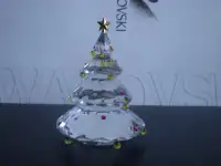 Swarovski Crystal Figurine - " Christmas Tree " - # 7475NR606 -
