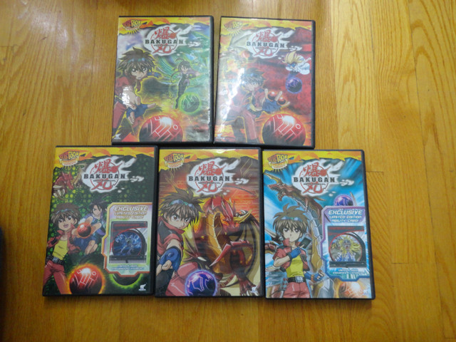 Saison 1 volume 1 à 5 : bakugan battle brawlers dans CD, DVD et Blu-ray  à Sherbrooke