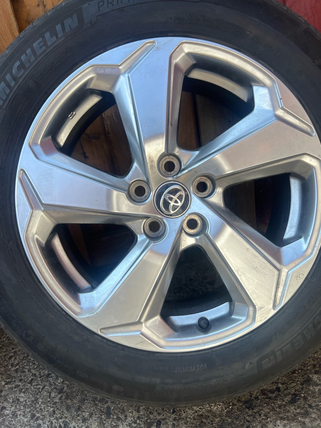 Toyota Rims Michelin Tires in Tires & Rims in City of Toronto