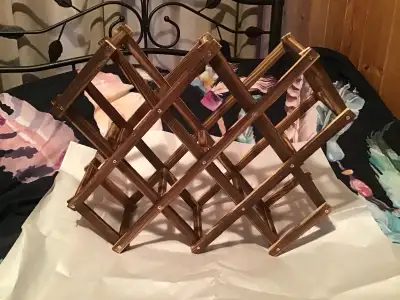 Wooden Wine Rack(13 in H&16 in L), View more