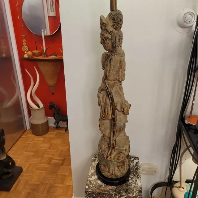 Vintage James Mont style lamp in Arts & Collectibles in City of Toronto - Image 7