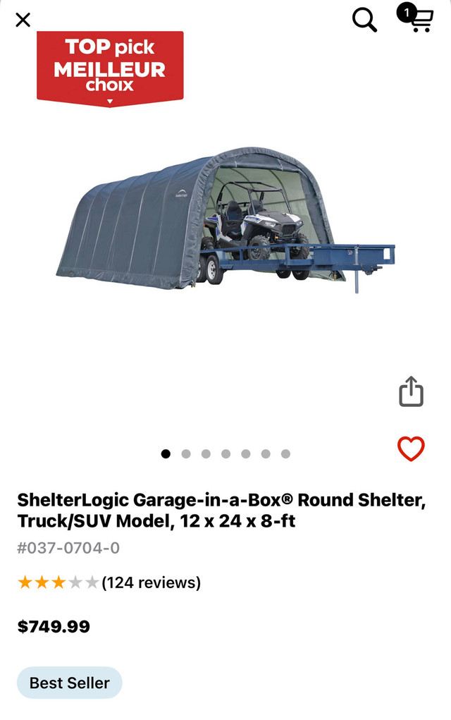 Garage Tents  in Garage Sales in Brandon