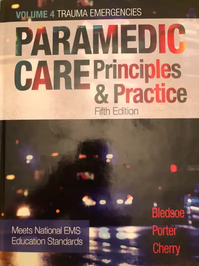 Dive into Volume 4 of Paramedic Care Principles & Practice, Fifth Edition! This textbook is in good...