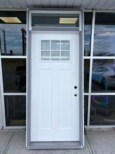 Craftsman Fiberglass Entry Door – White – 36”x94” – 2×6 Jamb, View more