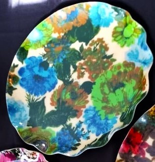 2 Collectible 1960s Bruce McLarty Gordon Fraser Wavy Fab Trays! in Arts & Collectibles in London - Image 4