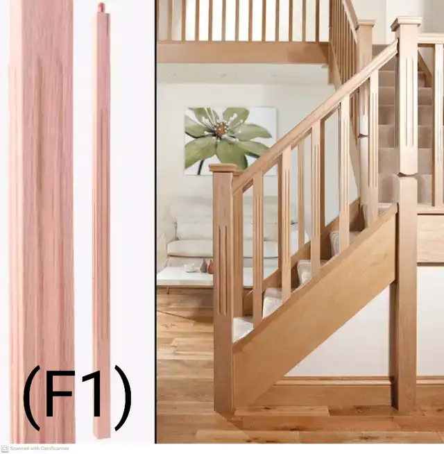 Selected Primed Spindles, Oak Unfinished Spindles: ON SALE62863277567234123
