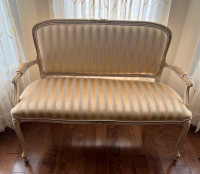 Antique Loveseat and 4 chairs