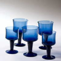 Orrefors Sweden wine glasses / water glasses - new old stock