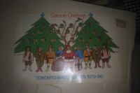 Toronto Maple Leafs 1979/1980 signed Christmas Card