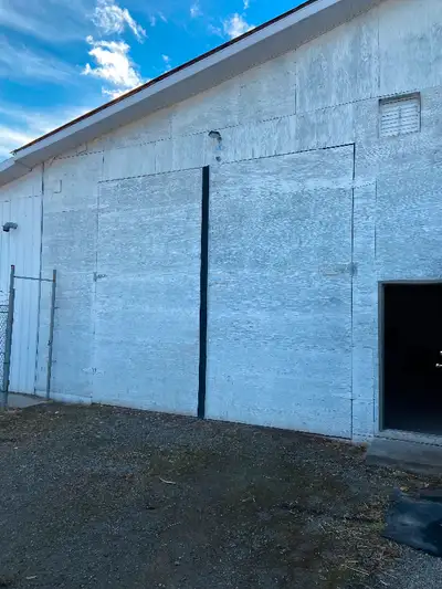 Warehouse for lease in Lower Nicola, BC 10 km west of Merritt 33’ x 80’ space plus bathroom Gated co...