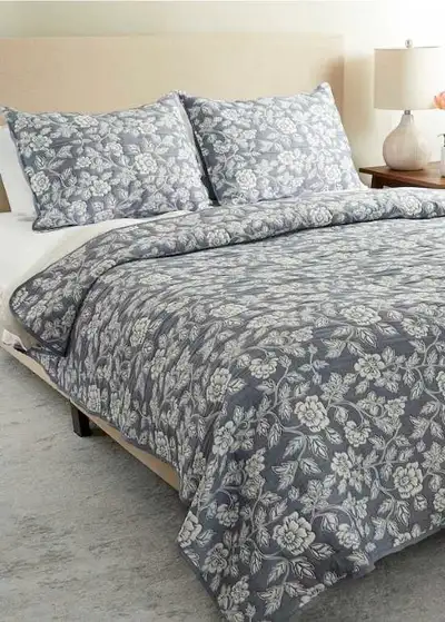Matelasse Briar Rose 3Pc Quilt Set Sz: King, View more