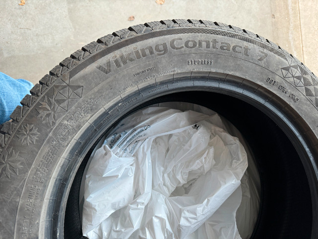 Continental Viking Contact Winter Tires - 225/60 R18 in Tires & Rims in Lethbridge - Image 3