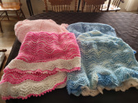 Hand knitted Baby Blanket