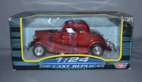 MOTORMAX 1934 FORD COUPE RED METALLIC 1/24 DIECAST MODEL №73200S