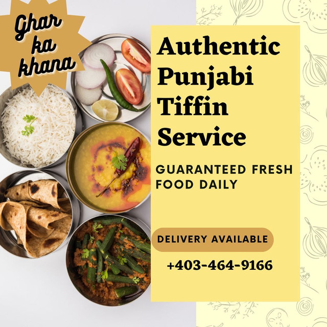 Punjabi Tiffin Service in Food & Catering in Calgary