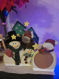 Snowman Christmas Coasters